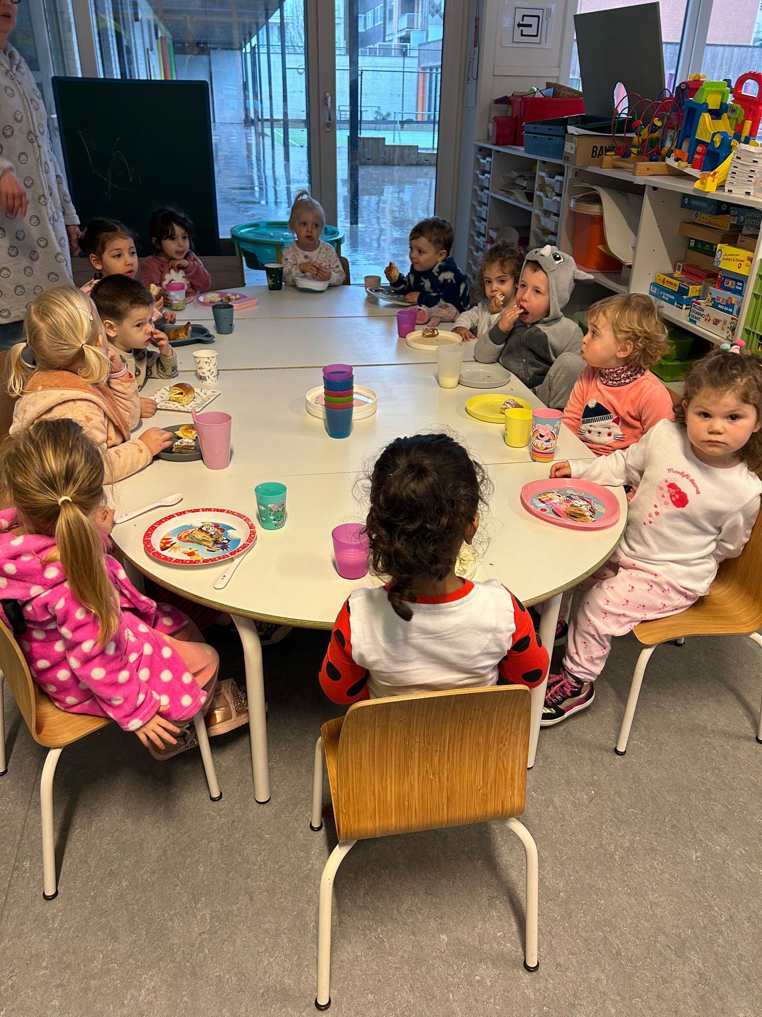 Ontbijt in de klas