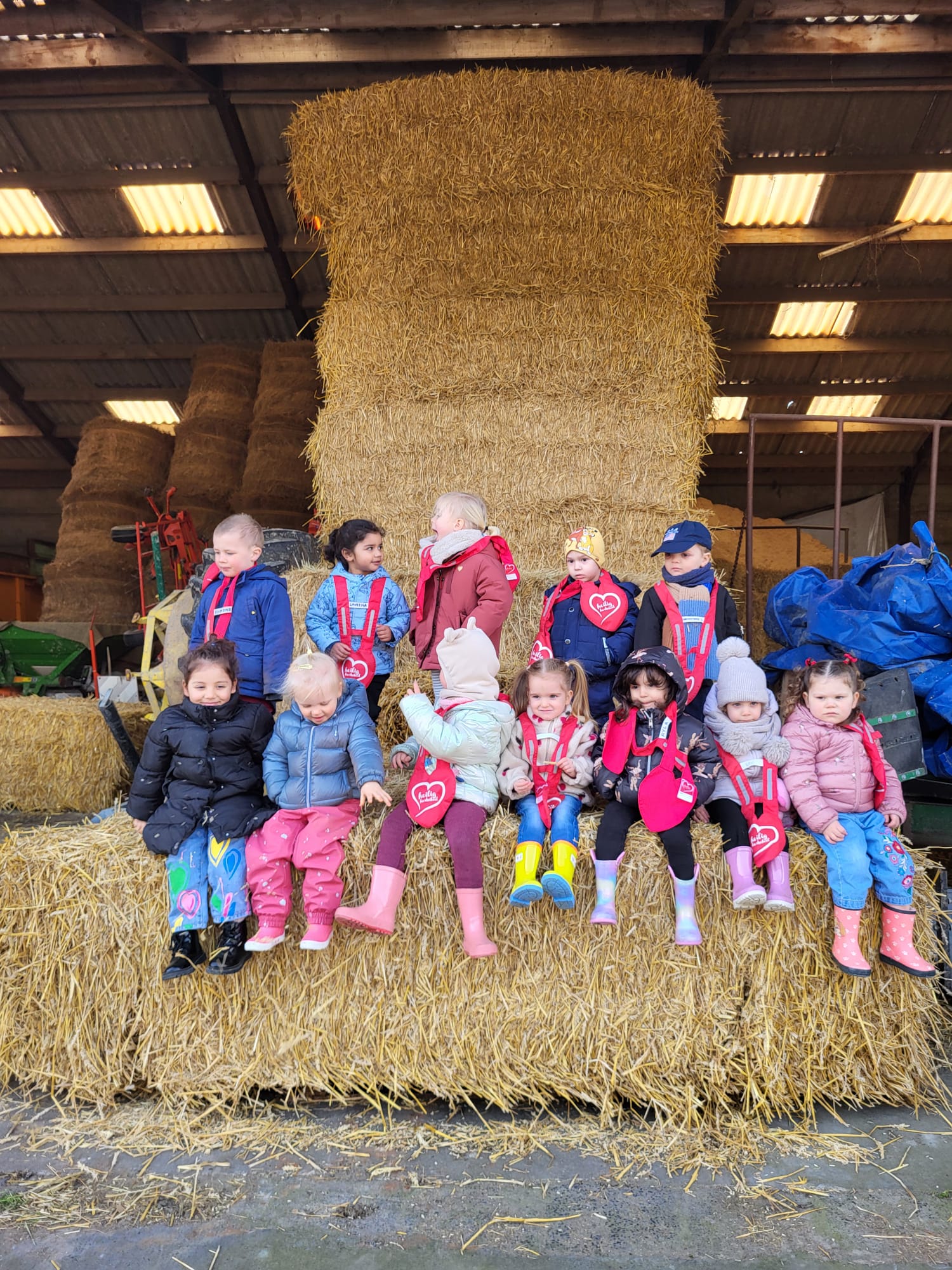 Op uitstap naar de boerderij van boer Koen